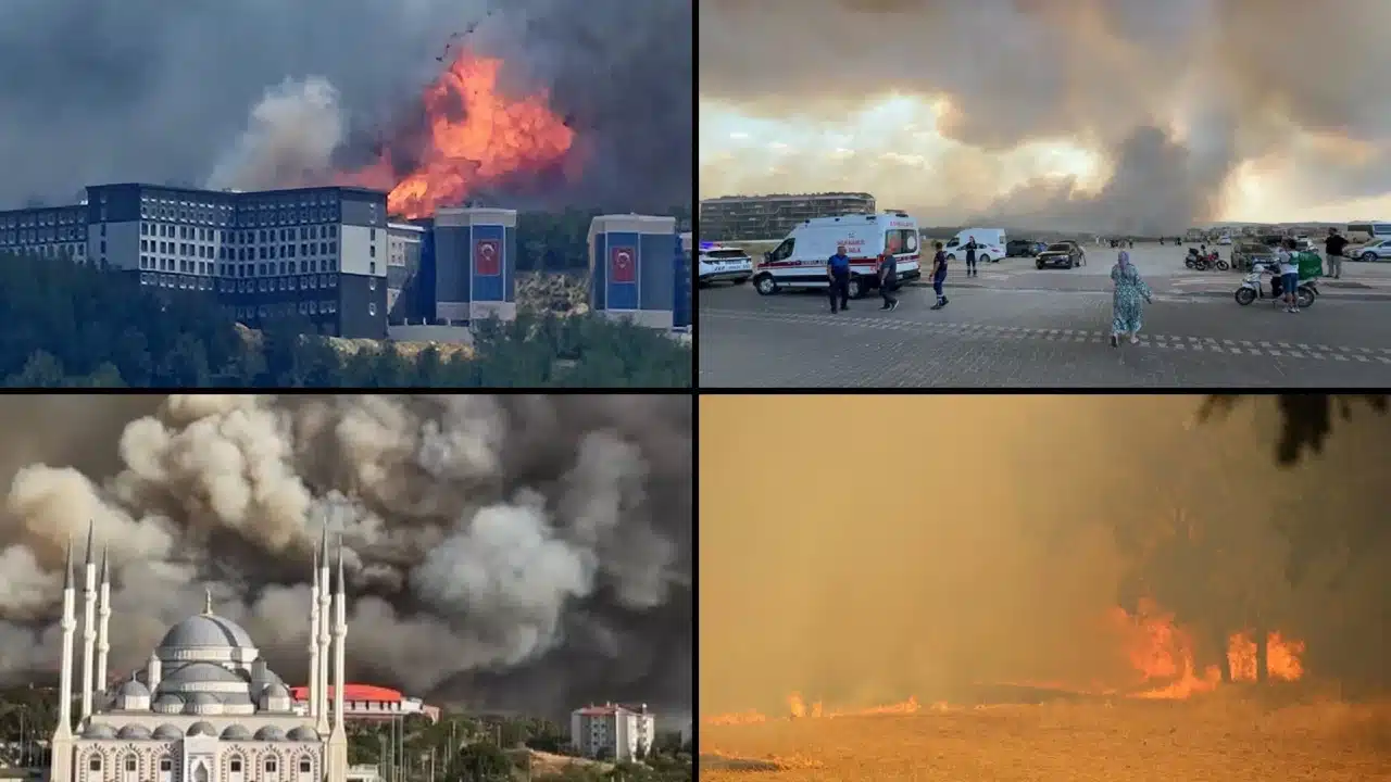 Çanakkale yangını