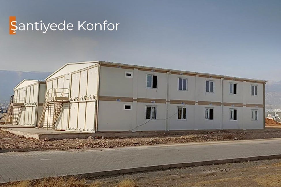 şantiye yönetmeliğine göre konteyner