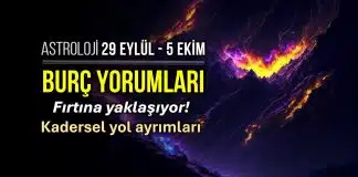 Astroloji: 29 Eylül – 5 Ekim 2025 haftalık burç yorumları 29 Eylül - 5 Ekim 2025 haftalık burç yorumları ve haftalık astroloji analizi: Koç Dolunayı'na hazırlık ve Koç, Boğa gibi tüm burçlara etkileri
