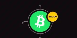 BRC-20 token standardı, Bitcoin blok zinciri, Ordinals protokolü ve fungible token.