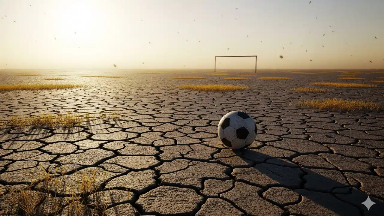 "Pitches in Peril" raporuna göre futbol ve iklim değişikliği, 2026 Dünya Kupası'nda oynanamaz sıcaklık riski yaratıyor.