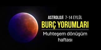 8-14 Eylül 2025 haftalık burç yorumları ve Ay Tutulması'nın etkileri.