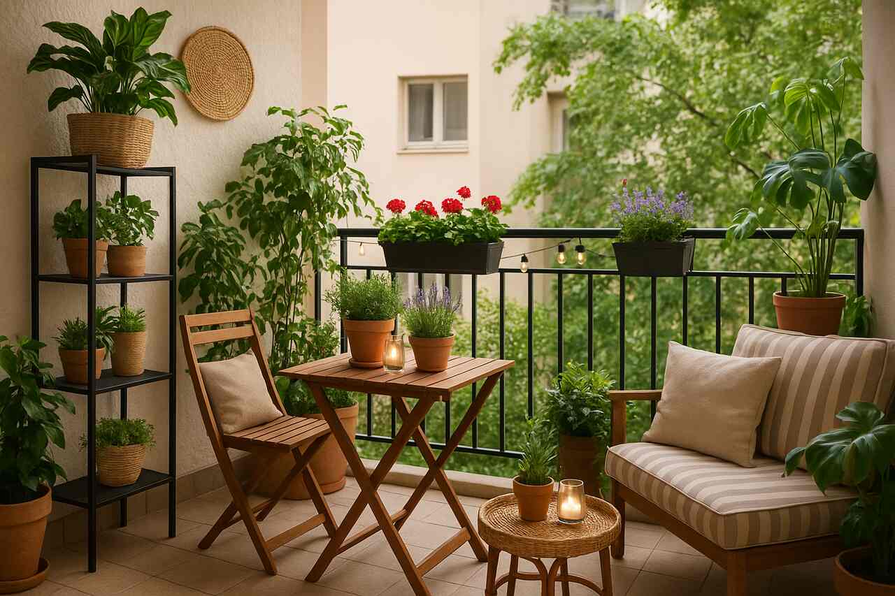 Şehirde stresi azaltan parklar ve kamusal alanlar, balkon bahçesi gibi kent bostanları ile doğayla temas imkanları