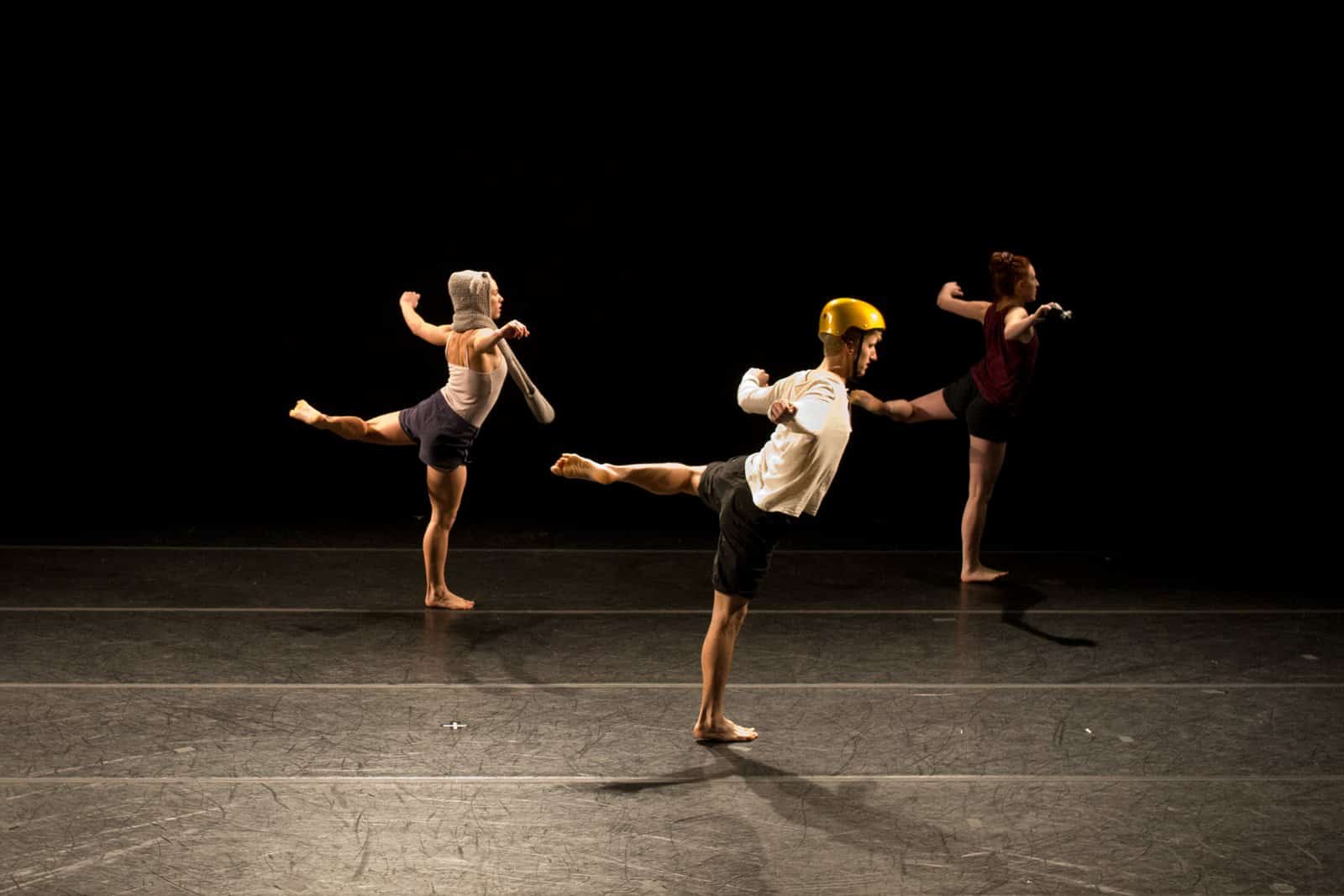Elena Valls, Jess La Chance and Clinton Edward Martin in Glass Concerto'' on life''2012 photo by Guney Cuceloglu
