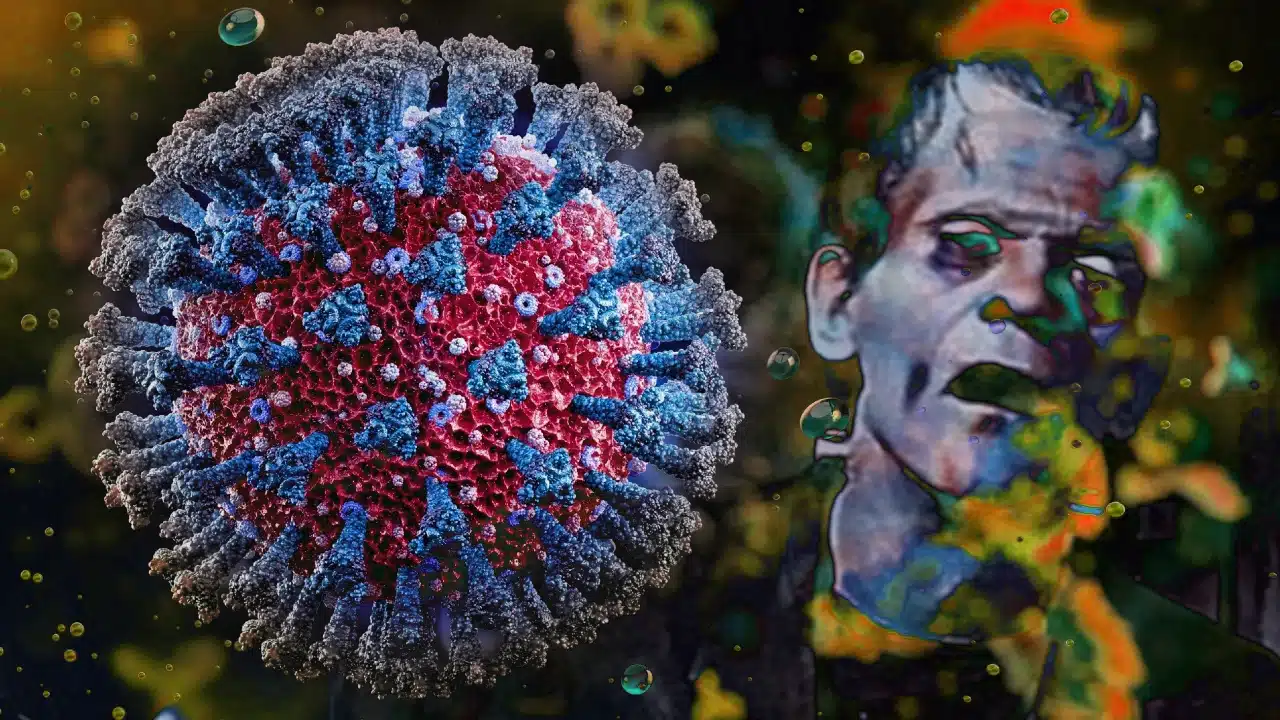 Frankenstein Varyantı: Yeni COVID belirtileri (mide bulantısı) ve rekombinant virüs tehlikesi ile aşıların etkinliği.