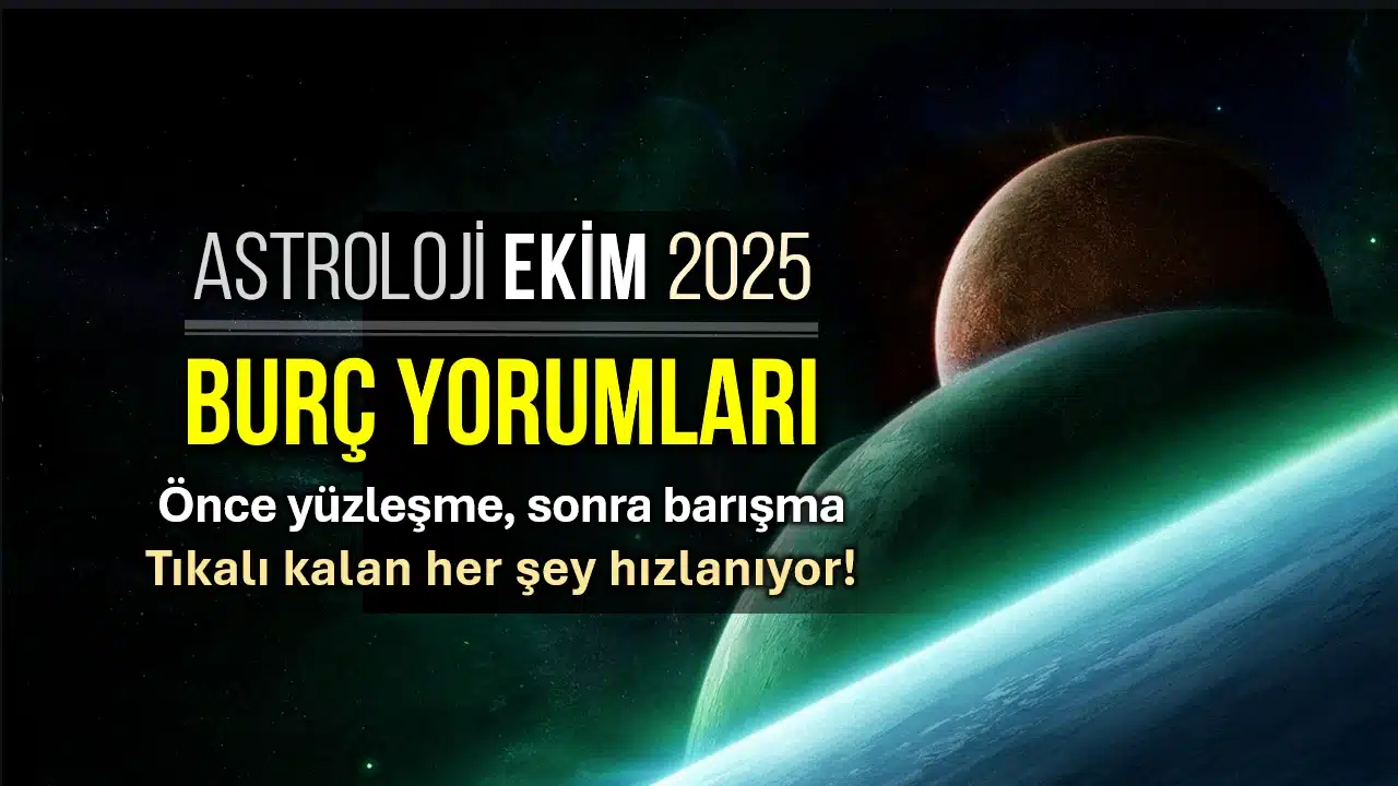 Ekim 2025 aylık burç yorumları ve astroloji analizi: Koç Dolunayı ve Terazi Yeni Ayı'nın Koç, Boğa gibi tüm burçlara etkileri.