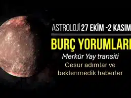 27 Ekim - 2 Kasım haftalık burç yorumları: Merkür Yay burcunda ve haftalık astroloji gündemi.