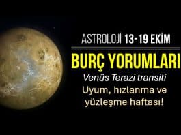 13-19 Ekim haftalık burç yorumları: Venüs Terazi transiti ve haftalık astroloji gündemi.