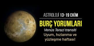 13-19 Ekim haftalık burç yorumları: Venüs Terazi transiti ve haftalık astroloji gündemi.