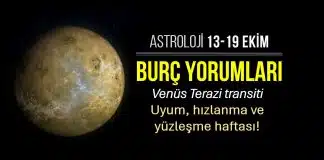 Astroloji: 13 – 19 Ekim 2025 haftalık burç yorumları 13-19 Ekim haftalık burç yorumları: Venüs Terazi transiti ve haftalık astroloji gündemi.