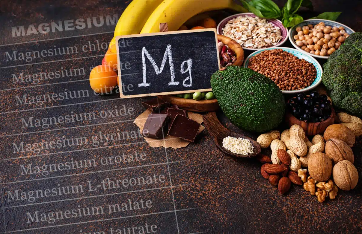 Hangi magnezyum ne işe yarar: Magnezyum formları (sitrat, glisinat) ve magnezyum takviyesi seçimi.