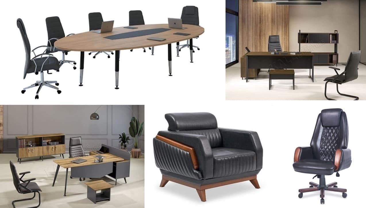 Kale Ofis ergonomik tasarım koltukları: Malzeme kalitesi, verimlilik ve konferans sandalyeleri ile bel desteği.