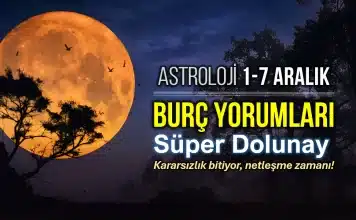 Astroloji: 1 – 7 Aralık 2025 haftalık burç yorumları (Dolunay etkileri) 1 - 7 Aralık 2025 haftalık burç yorumları: İkizler Dolunayı, Merkür açıları ve astroloji etkileri.