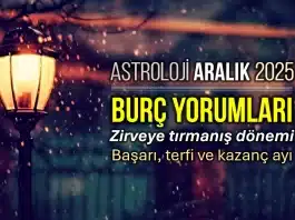 Aralık 2025 aylık burç yorumları: Mars Oğlak burcunda, İkizler Dolunayı ve Yay Yeni Ayı astroloji etkileri.