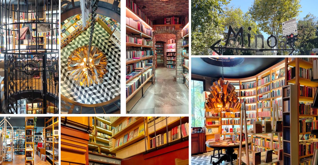 Minoa Akaretler, "İstanbul'un en iyi kitapçısı" arayışında olanlar için eşsiz bir durak. Yılın Kitabevi