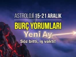 15 - 21 Aralık 2025 haftalık burç yorumları: Mars Oğlak transiti ve Yay Yeni Ayı astroloji etkileri.