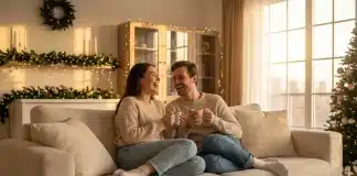 2026 için çiftlere öneriler: Yeni yıla mutlu giren bir çiftin sağlıklı ilişki tablosu.