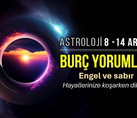 8 - 14 Aralık 2025 haftalık burç yorumları: Mars Satürn karesi, Merkür Yay transiti ve astroloji etkileri.