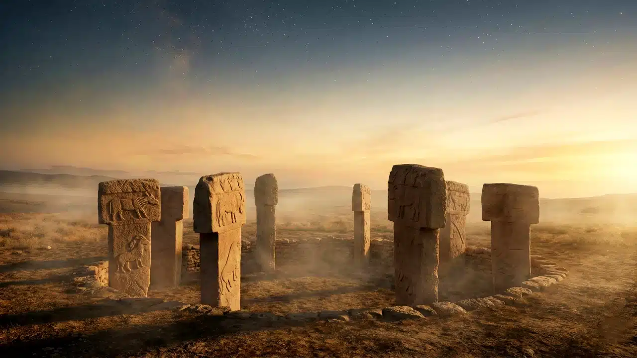 Göbekli Tepe ve doğurganlık ayini hipotezi: Girê Mirazan olarak bilinen tepedeki dikilitaşlar ve semboller.