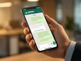 WhatsApp chatbot sistemi ile müşteri iletişimini yöneten ve satışları artıran bir işletme konsepti.