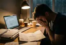 Yurtdışı üniversite başvuruları neden reddediliyor? Uzmanlardan “Çeviri Hatası” uyarısı Yurtdışı üniversite başvuruları ve çeviri hataları: Ret mektubu alan üzgün bir öğrenci.