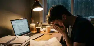 Yurtdışı üniversite başvuruları neden reddediliyor? Uzmanlardan “Çeviri Hatası” uyarısı Yurtdışı üniversite başvuruları ve çeviri hataları: Ret mektubu alan üzgün bir öğrenci.