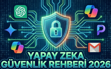 ChatGPT, Gemini ve Copilot için 2026 güvenlik rehberi ChatGPT, Gemini ve Copilot yapay zeka uygulamaları için 2026 güvenlik rehberi