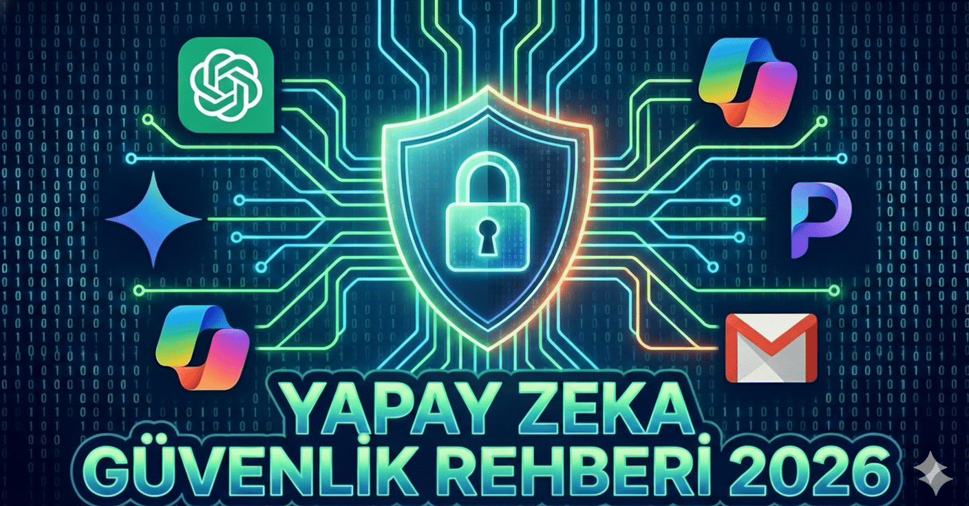 ChatGPT, Gemini ve Copilot yapay zeka uygulamaları için 2026 güvenlik rehberi