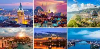 Kış ve yaz mevsimlerini bir arada yansıtan, Türkiye’de gezilecek şehirlerin farklı atmosferleri