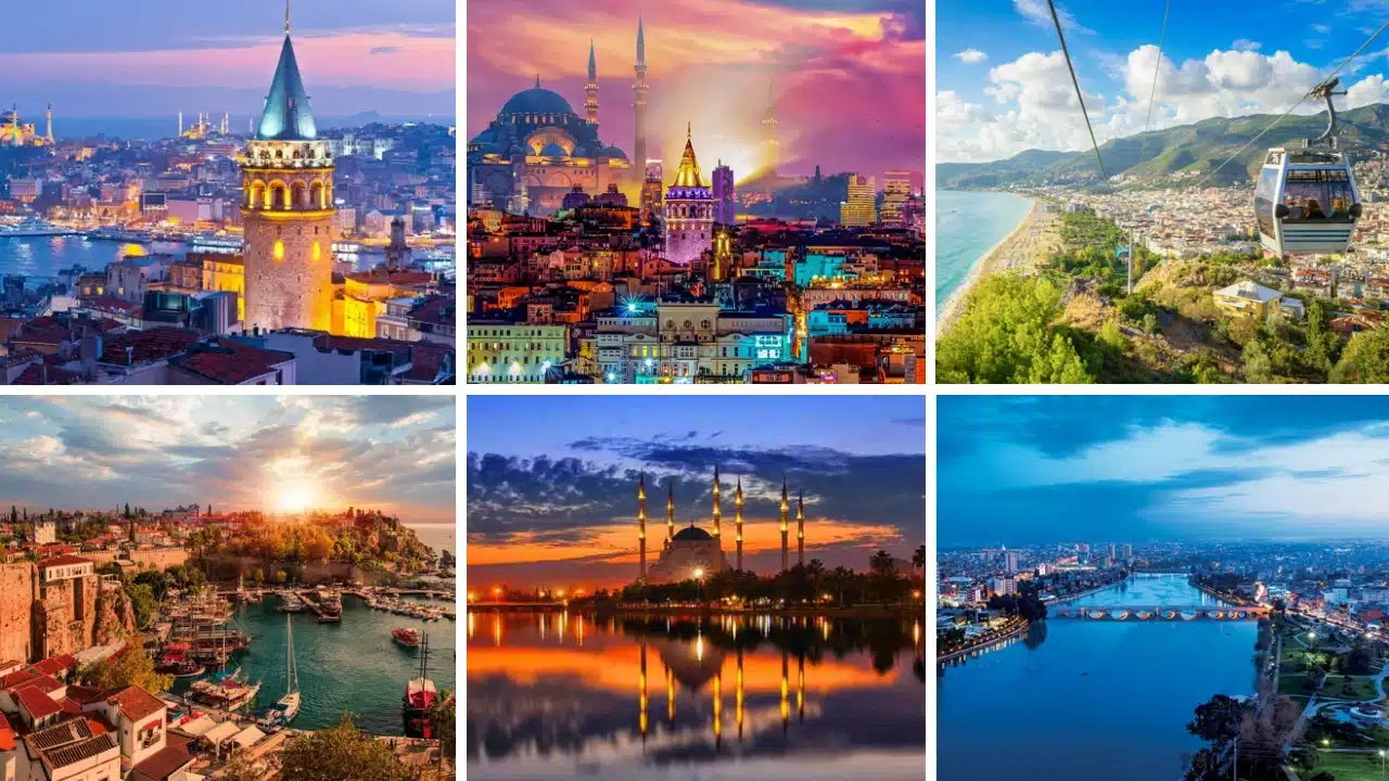 Kış ve yaz mevsimlerini bir arada yansıtan, Türkiye’de gezilecek şehirlerin farklı atmosferleri