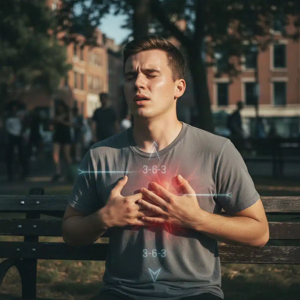 Panik atak sırasında uygulanan 3-6-3 nefes tekniği ve adrenalin hormonunun vücudundaki etkileri