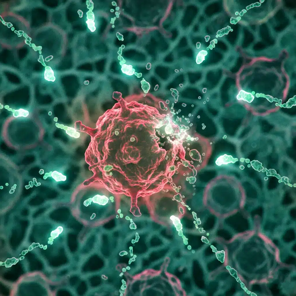 pankreas tümörlerini durduran üçlü kombinasyon tedavisi ve KRAS onkogeni moleküler yolakları grafiği