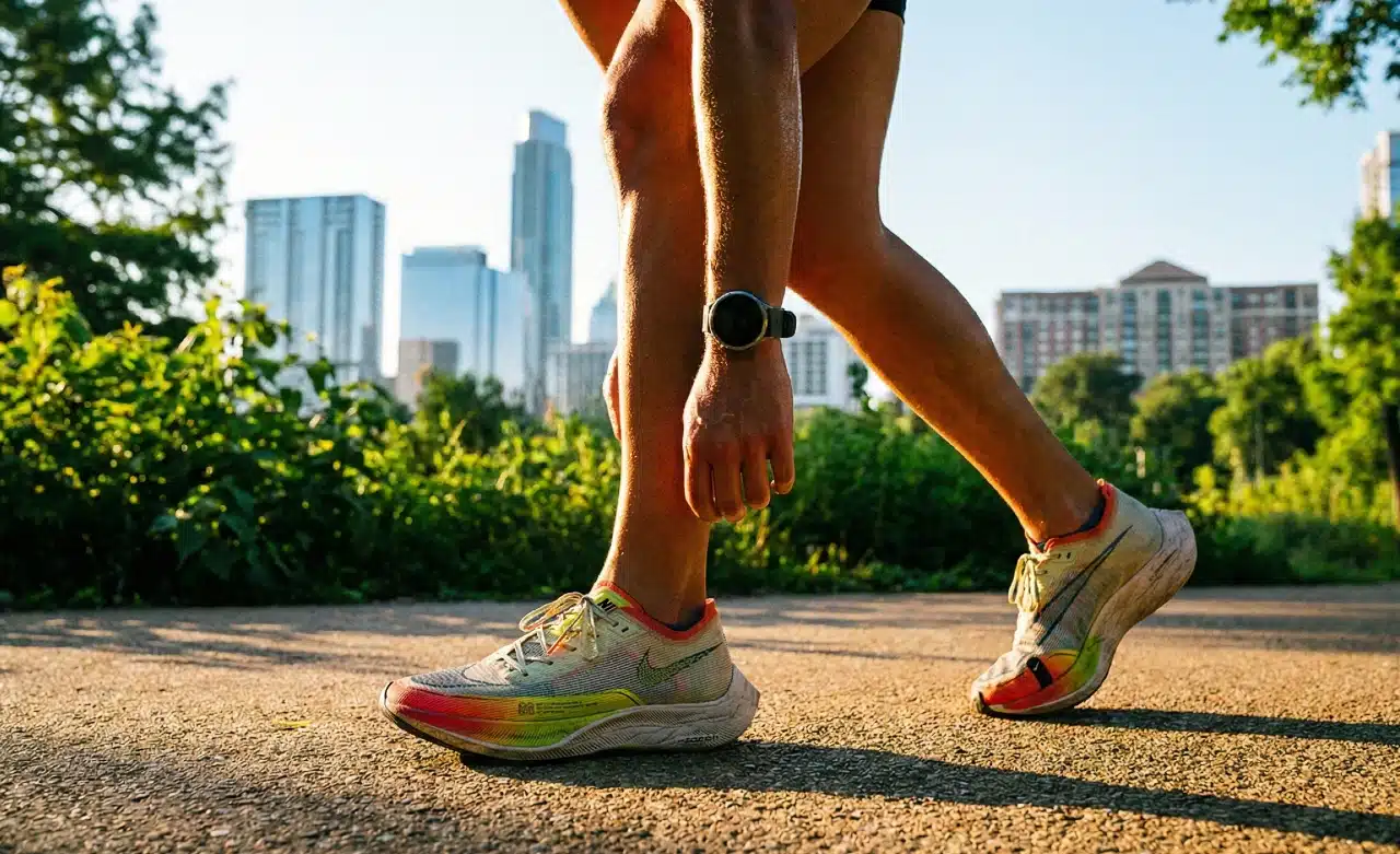 Sedanter yaşam ile mücadelede yürüyüşün önemi ve akıllı saatle adım takibi yapan bir kullanıcı