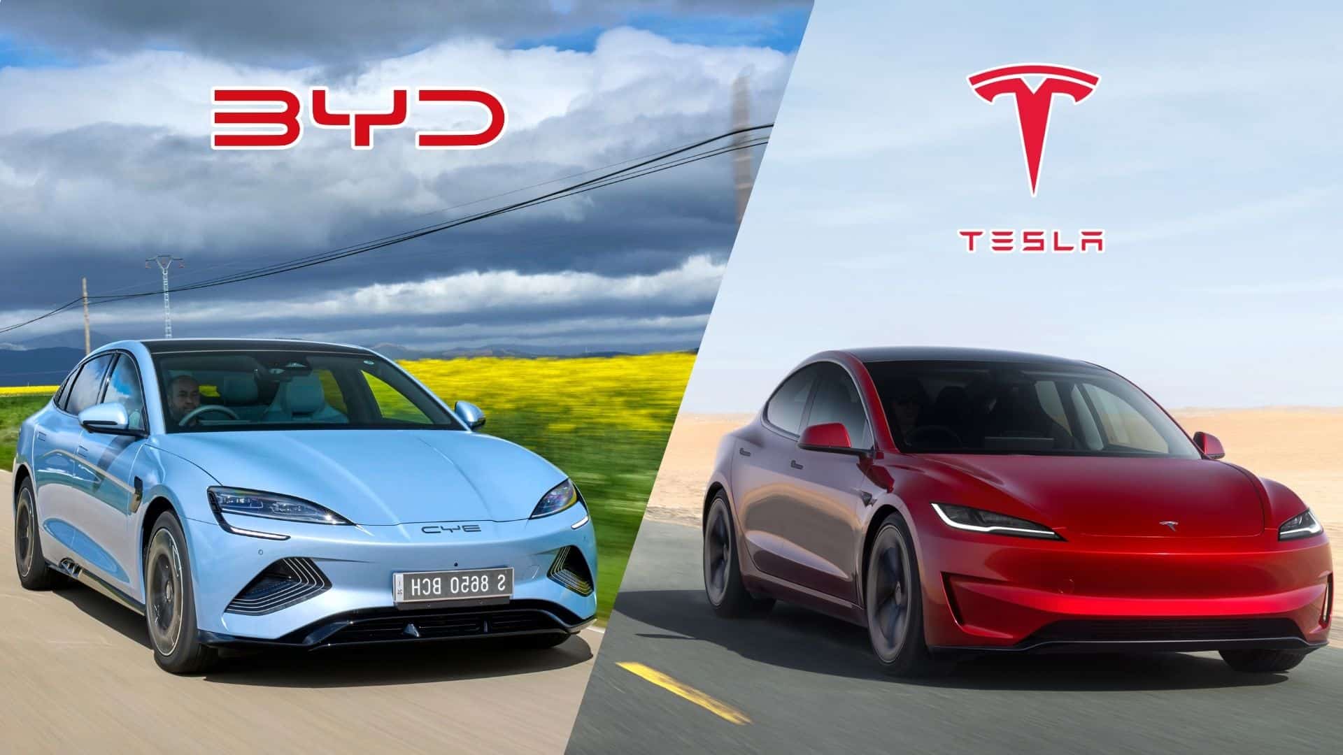 Tesla ve BYD Sedan Modelleri Teknik Özellik Karşılaştırması
