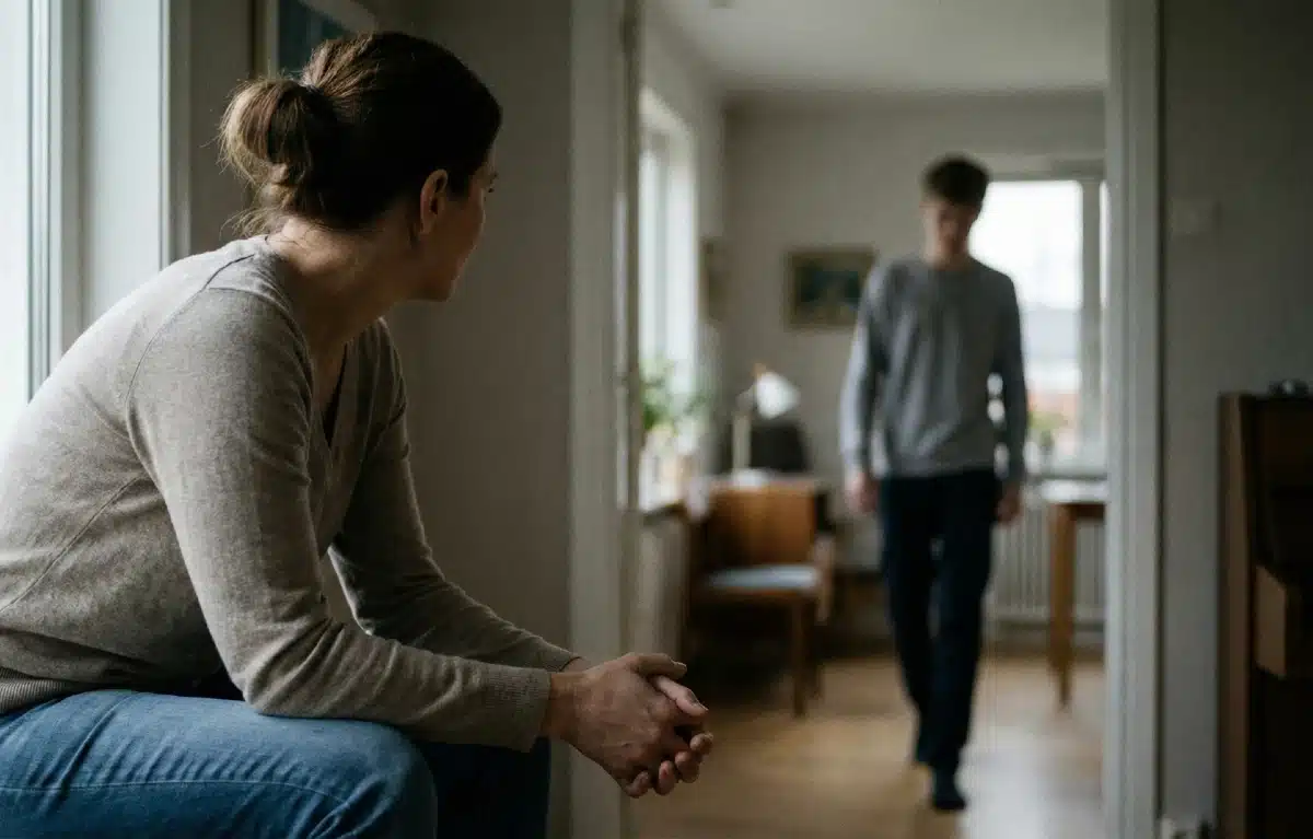 Ebeveyn kaygısı nedeniyle çocuğuna sınır koymaya çalışan anne ile çocuk arasındaki iletişim anı