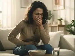 Gastroenterit belirtileri gösteren bir hastanın durumu