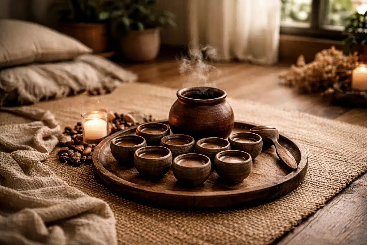 Yoga ve kakao seromonisi meditasyonu