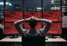 Kripto para piyasası neden düşüyor? Bitcoin ve Ethereum’da tarihin en büyük satış furyası! Kripto para piyasasında sert düşüş gösteren Bitcoin fiyat grafiği