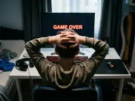 Oyun oynarken öfkelenen çocuklara dikkat: Oyun bağımlılığı nasıl anlaşılır? Oyun bağımlılığı nasıl anlaşılır sorusuna yanıt arayan, oyun oynarken öfkelenen çocukların davranışsal değişimleri.