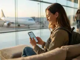 Uygun Fiyatlı Uçuş Avına Çıkmadan Önce Bilmen Gerekenler Ucuz uçak bileti fiyatları ile uygun fiyatlı uçuş planı yapmayı gösteren havalimanı ve uçak temalı görsel