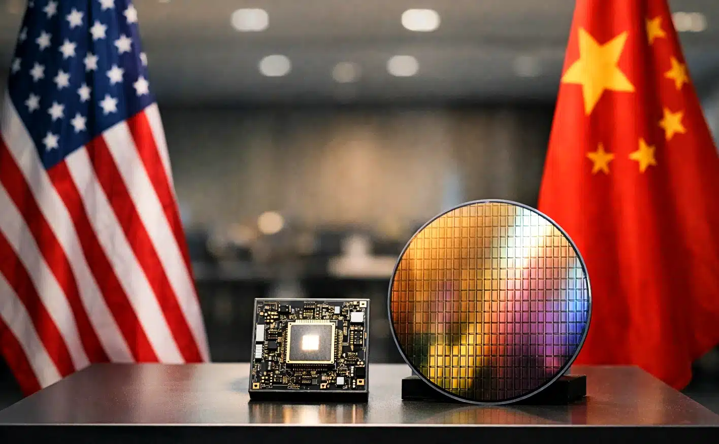 ABD-Çin yapay zeka rekabeti sürecinde kullanılan yüksek performanslı mikroçipler
