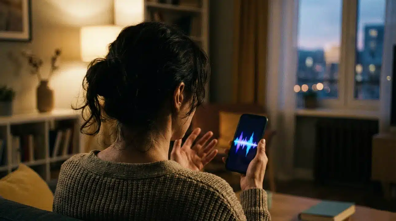 Yapay zekanın psikolojik riskleri: Dertlerini anlatan kadın