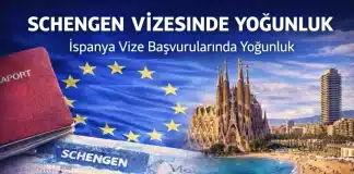 Schengen Vizesinde Yoğunluk: İspanya ve Yunanistan Randevuları Neden Zorlaştı? Schengen Vizesinde Yoğunluk nedeniyle İspanya vize başvurusu ve Yunanistan vize başvurusu randevu süreçlerinde artan talep