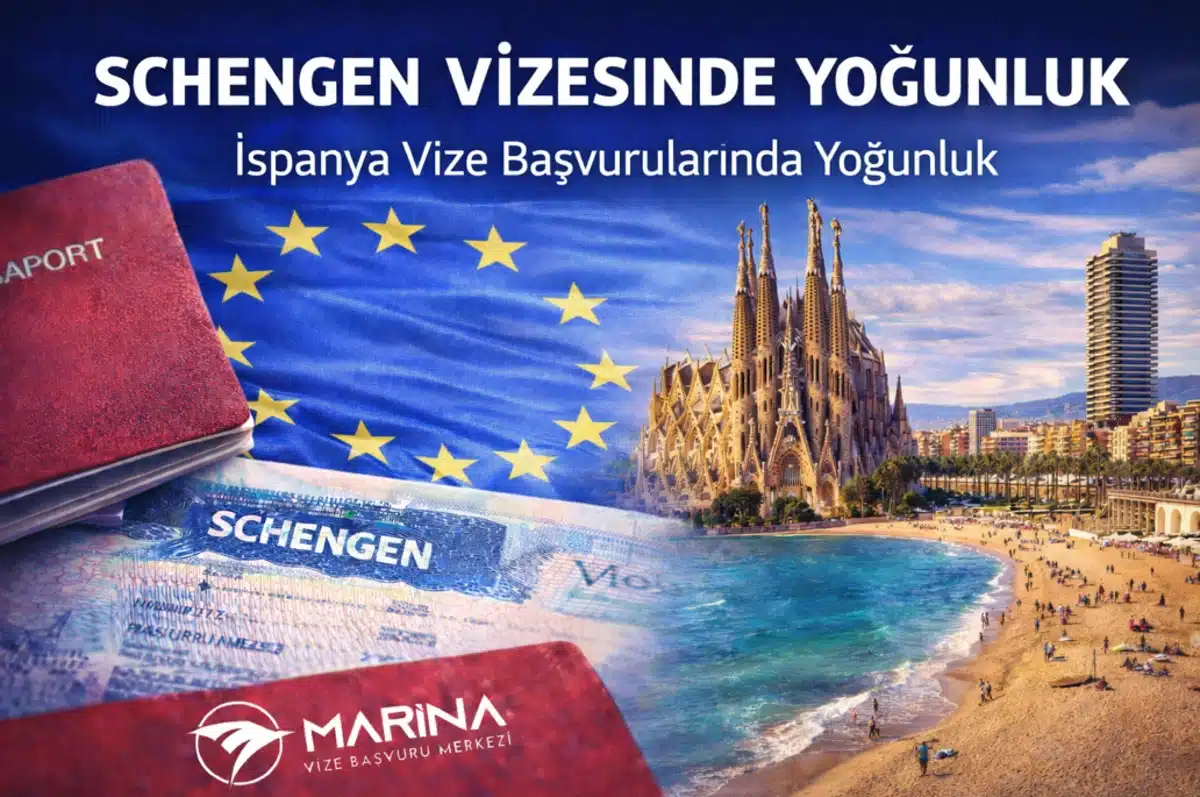 Schengen Vizesinde Yoğunluk nedeniyle İspanya vize başvurusu ve Yunanistan vize başvurusu randevu süreçlerinde artan talep