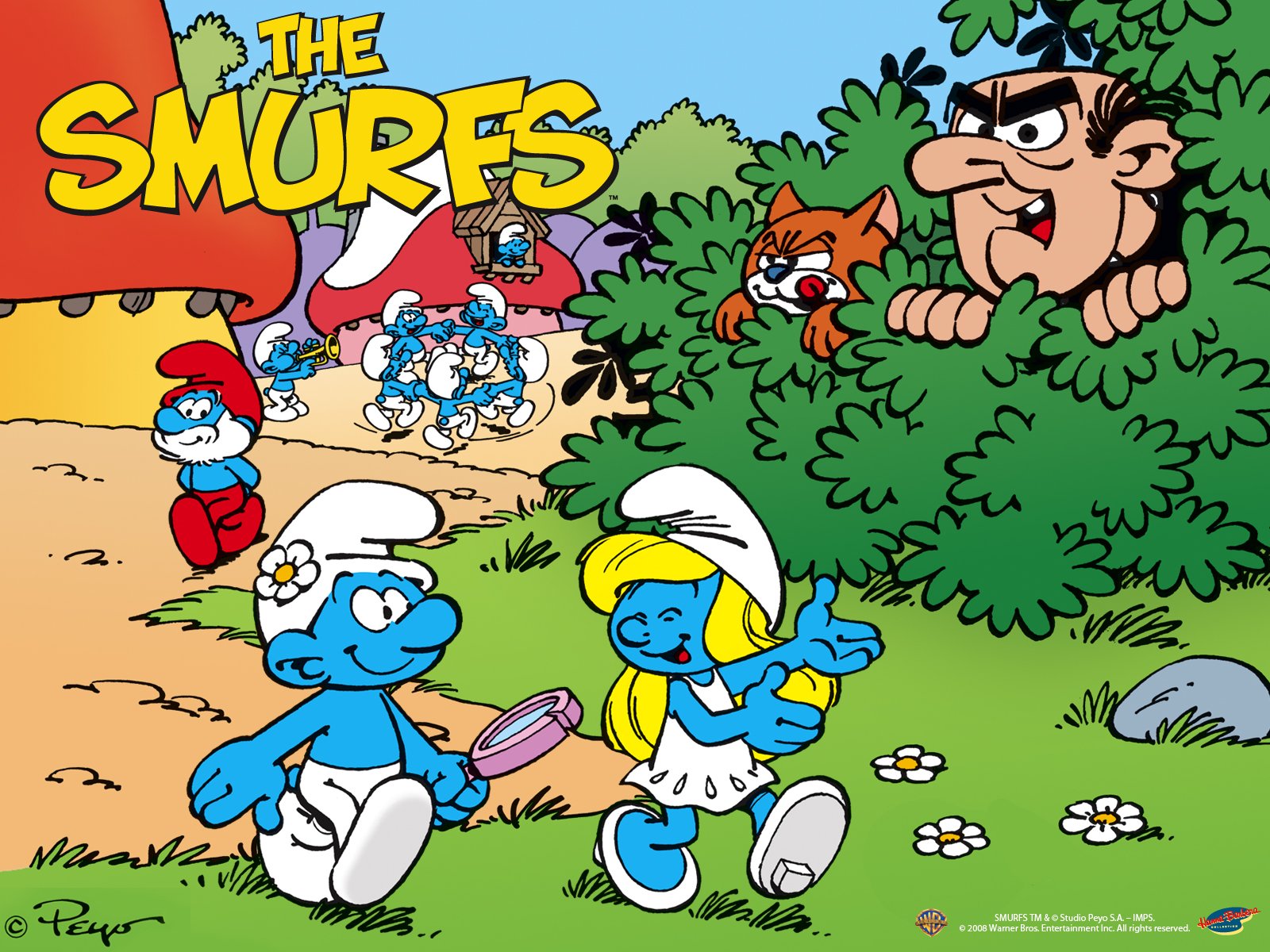 Şirinler Köyü dijital sergi deneyimi İstanbul the smurfs