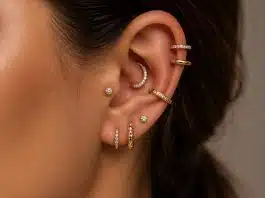 Modern Kulak Estetiğinde Tragus Küpe ve Helix Trendleri tragus