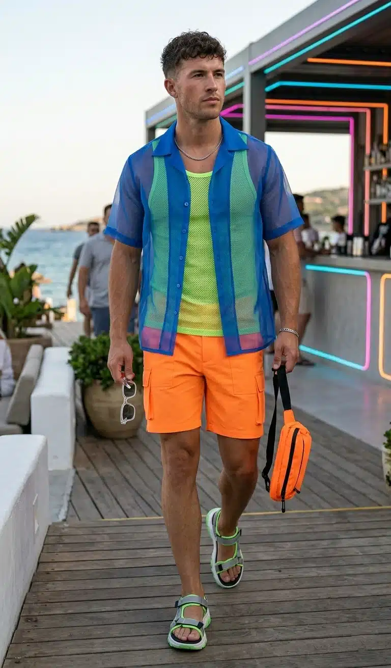 Neon vurgular ve renk bloklama taktikleri