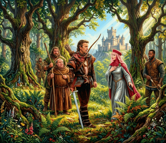 Robin Hood yüzyıllardır varsıldan alıp yoksula veren adaletin simgesi efsanevi bir halk kahramanı olarak görülmektedir.