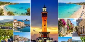 İzmir’in En Güzel Tatil Durakları İzmir'in en güzel tatil rotaları: Çeşme, Alaçatı, Urla, Foça, Seferihisar, Sığacık, Karaburun, Dikili.