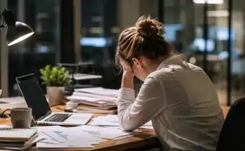Tükenmişlik hissinin görünmez nedeni: Sürekli performans gösterme zorunluluğu Tükenmişlik hissi yaratan sürekli performans baskısı ve toksik üretkenlik döngüsünün psikolojik etkileri.